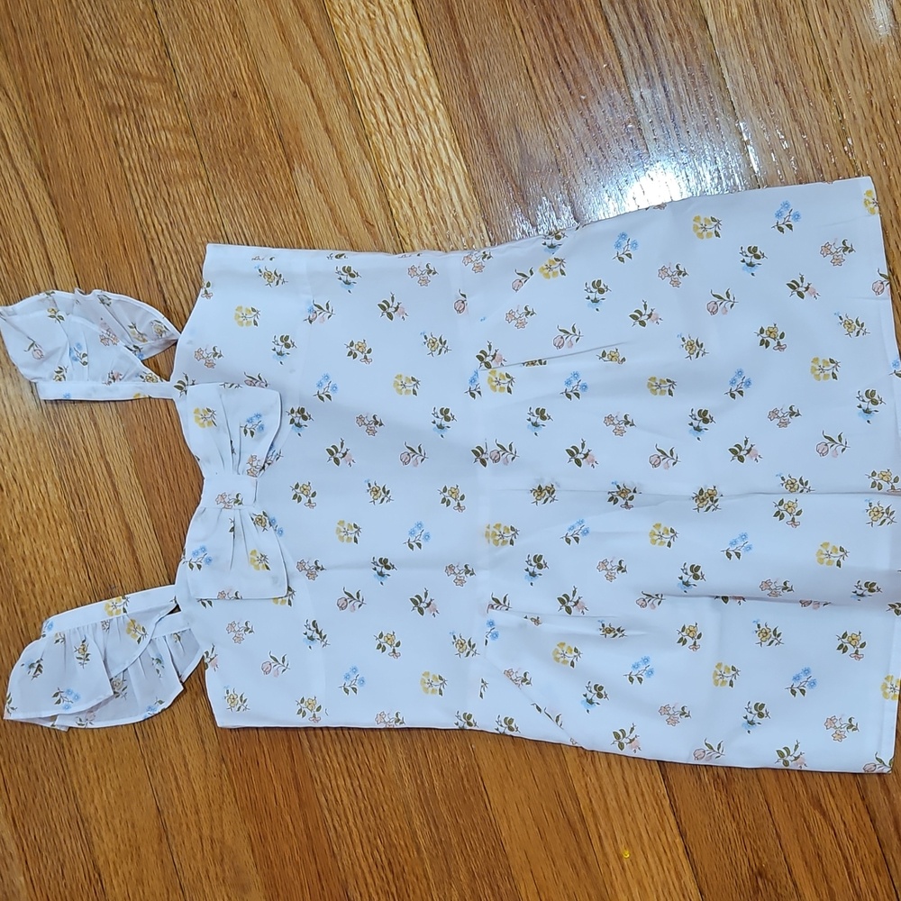 Janie and Jack Floral Short Romper Nwt